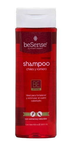 Besense Shampoo De Chile Y Romero Control Caída