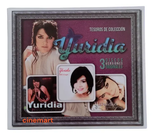 comprar Yuridia Tesoros De Coleccion Boxset 3 Cd´s Nuevo Sellado