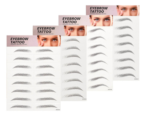 Sh Pegatinas De Tatuaje De Cejas En 3d Para Maquillaje