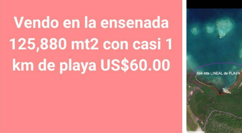 Ensenada Puerto Plata 125,880 Mts Casi 1 Kilómetros De Playa