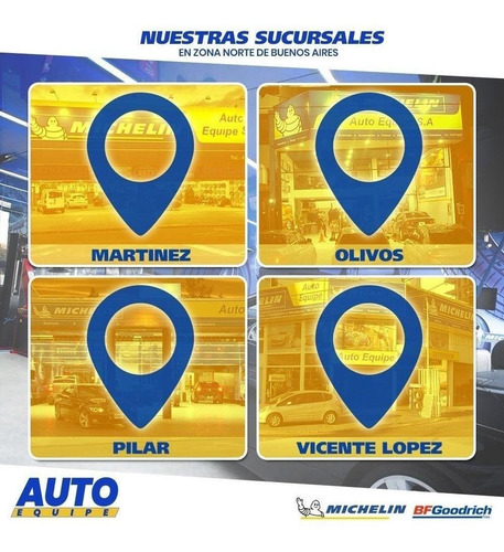 Imagen 6 de 12 de Kit X2 Neumáticos 205/45/17 Michelin Primacy 3 Zp Run Flat -