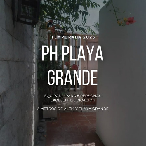 Verano24/25 | Ph En Zona Playa Grande Para 5 Personas