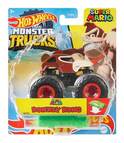 Hot Wheels Monster Trucks Super Mario Donkey Kong 