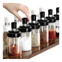 Comprar Set X5 Condimenteros Especieros De Cucharita