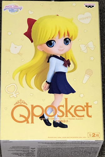 Figura Sailor Moon Venus Banpresto Q Posket Original