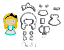 Comprar Cortador Pasta Americana Kit Alice 5 Modelos Modulares 6 Cm
