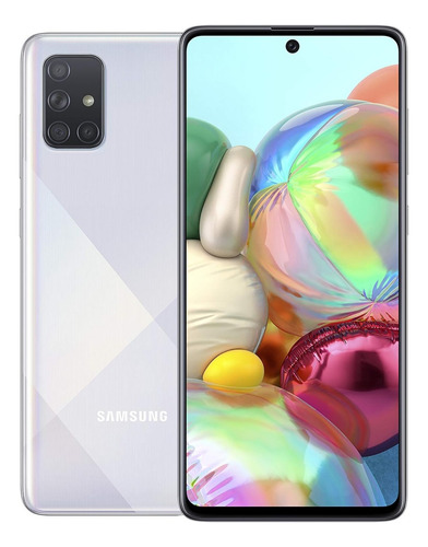 Samsung Galaxy A71 5g 5g Dual Sim 128 Gb Prism Cube Sliver 8 Gb Ram (Usado)