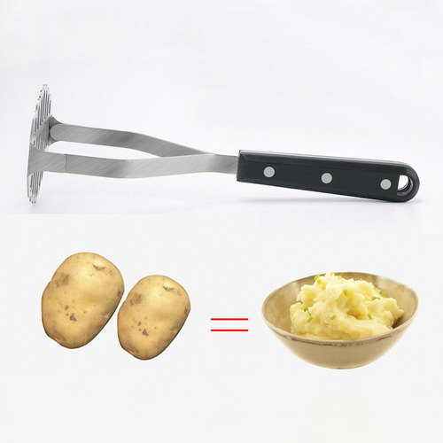 New,. Machacador De Patatas De Acero Inoxidable Para Frutas,