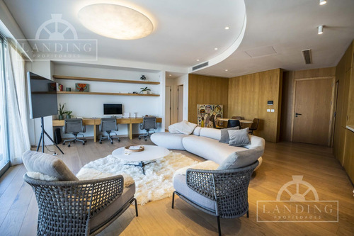 Departamento Con Increíbles Vistas Al Río En Piso 15 En Alquiler