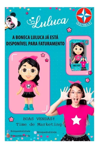 Boneca Luluca 20 Cm - Estrela