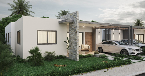 Imagen 7 de 15 de Villa En Venta En Punta Cana Desde Us$95,000 En Residencial Cerrado Con Piscina Tipo Playa Desde 68 Metros Cuadrados En Adelante Excelente Para Inversión Y Vacacionar