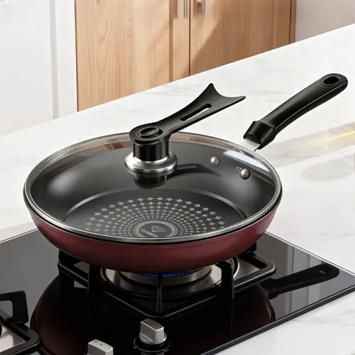 Sartén Hierro Fundido Antiadherente Con Tapa Frying Pan With Lid