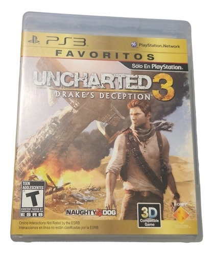 Uncharted 3 Ps3 Fisico