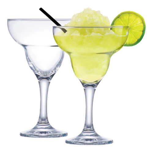 Conjunto Taças De Margarita Vidro Ruvolo 4 Peças 300ml Cor Translúcido
