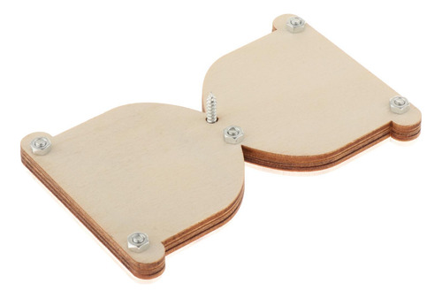 4 Kit De Tablero Ocupado De Reloj De Arena De Madera Rosa