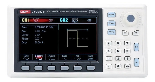 Uni-t Generador Funciones Digitales Utg962e 60mhz