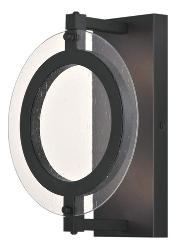 Aplique De Pared Led Regulable De Una Luz Negro