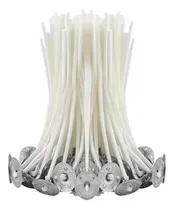 Comprar 100 Piezas De 8 Cm Mechas Pre Encerado Pabilos Para Velas