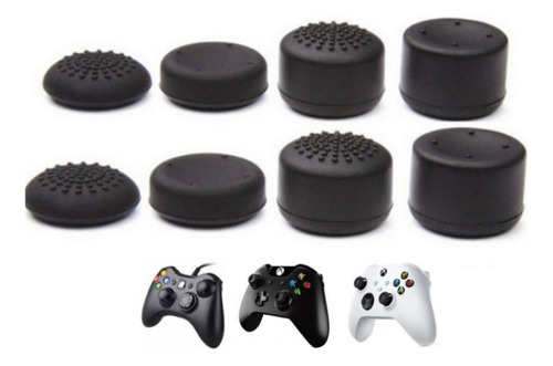 X8 Capucha Stick Grips Goma Para Xbox 360 / One / Series