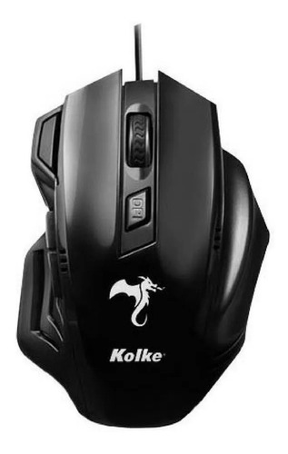 Imagen 1 de 8 de Mouse gamer Kolke  Dragon Series Gaming KMG-100 negro