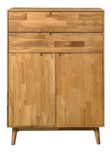 Imagen 3 de 10 de Cómoda En Madera Natural 100% Maciza Roble Ref: Maciza51