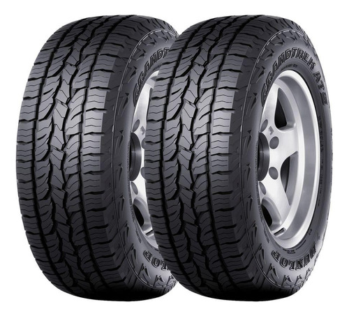 Kit 2 Pneus Dunlop Aro 15 205/70r15 Grandtrek At-5 96t M S