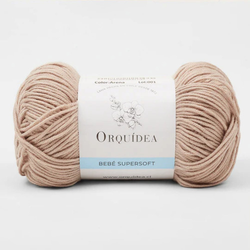Lana Ovillo Bebé Super Soft Orquídea 100 Grs Antipilling