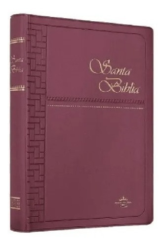 Biblia Reina Valera 1960 Tapa Vinilica Color Bordo 14 X 21cm