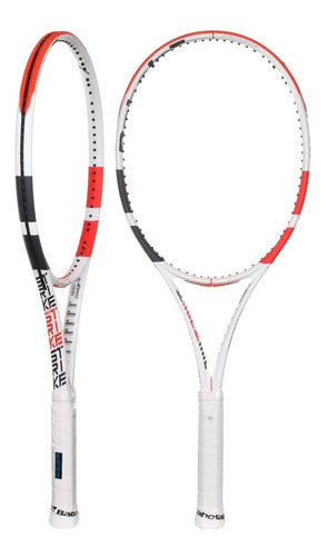 Raqueta Tenis Babolat Pure Strike 98 18x20 305 Gramos Thiem Color Blanco / Naranja Fluo Tamaño Del Grip 4 1/4