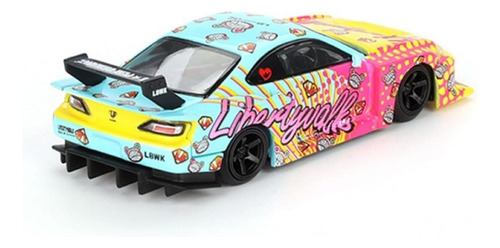 Mini Gt Nissan Silvia (s15) Lb-super Silhouette Agua