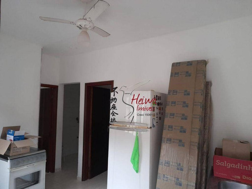 Imagem 9 de 12 de Casa Com 1 Dormitório À Venda, 48 M² Por R$ 150.000,00 - Aviação - Praia Grande/sp - Ca1287
