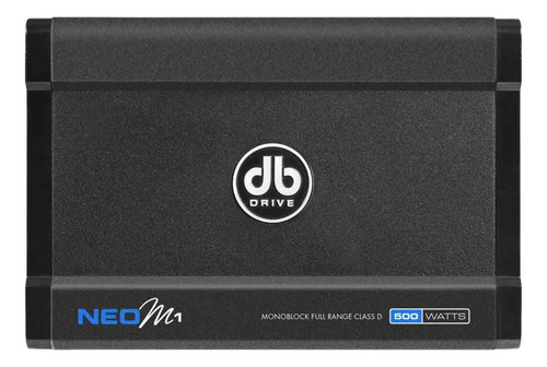Amplificador Monoblock Db Drive Neom1 500 W Clase D 1 Canal