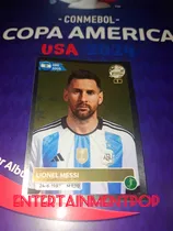 Comprar Barajita Lionel Messi Arg 19 Dorado Copa América Usa 2024