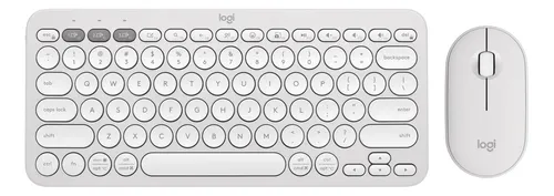 Logitech Pebble 2 Combo, teclado y ratón inalámbricos, silenciosos