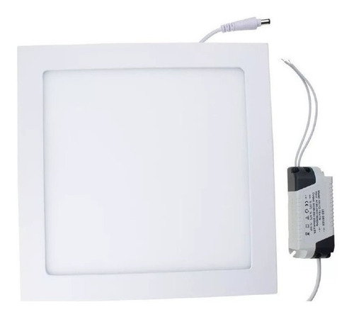 Painel Plafon Led Sobrepor Quadrado 12w 3000k 4000k 6000k Cor Branco Quente 3000K 110V/220V