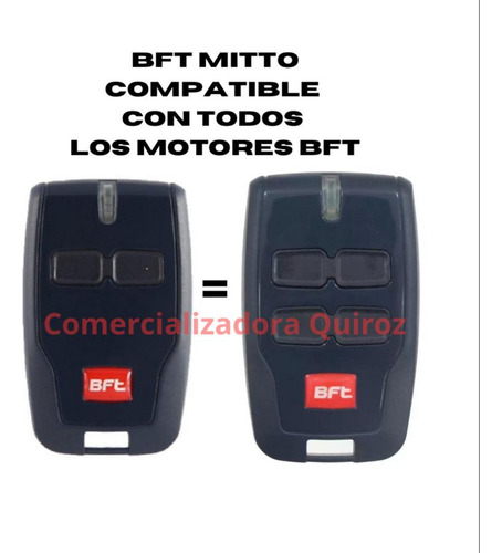 Control Bft Mitto 2-4 Botones Pack 2 Unidades Envio Gratis