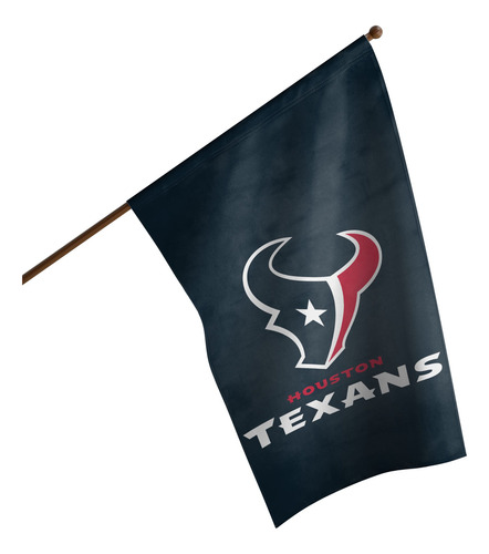 Bandera Vertical Sólida De Los Houston Texans De La Nfl
