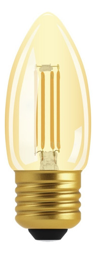 Lámpara Led Velita Vintage Dimerizable 4,5w E27 Ambar Osram 