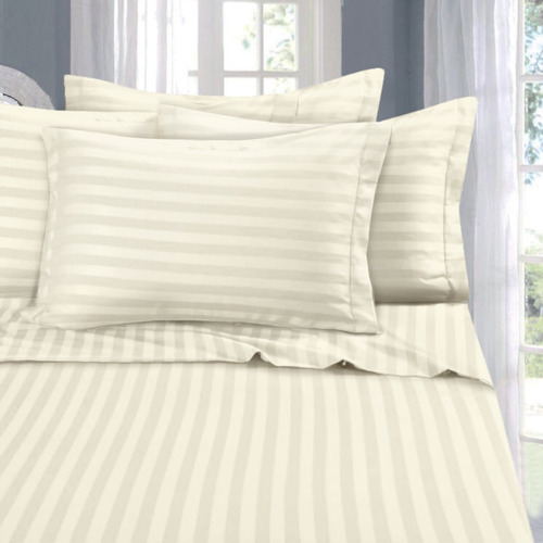 Imagen 3 de 9 de Juego Sábanas King Size Poliéster Hotelera Super Suave Cuota
