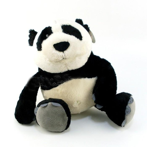 Urso De Pelúcia Nici Panda 25 Cm Presente Barato Narmorada