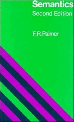 Libro Semantics - Frank Robert Palmer
