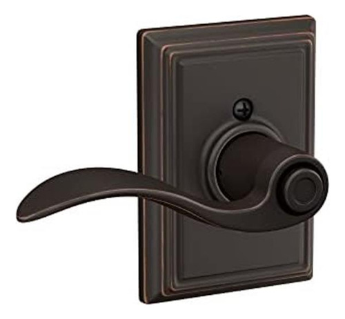 Schlage F40 Acc 716 Agregue La Palanca De La Puerta De Con Y