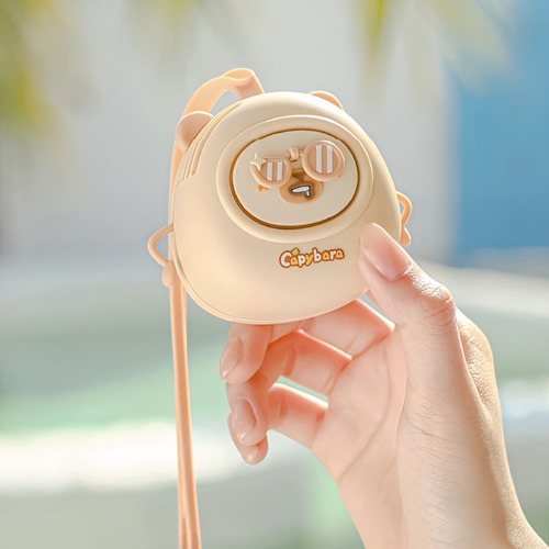 / Miniventiladores De Capibara Con Cuello Colgante
