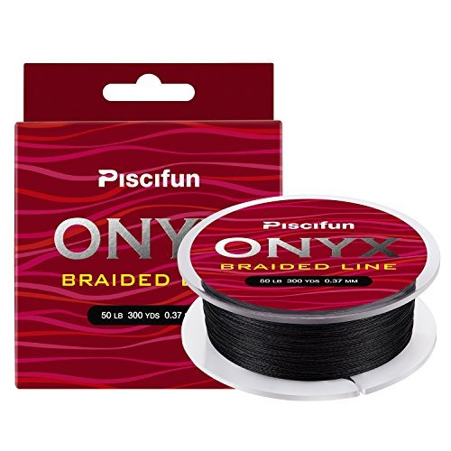 Sedal De Pesca Trenzado Piscifun Onyx, Negro