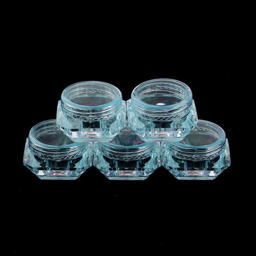 30pcs 5g Travel Container Crema Loción Tarros De Plástico