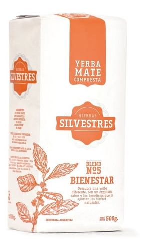 Imagen 5 de 8 de Yerba Mate Compuesta Con Hierbas Silvestre - 5 Variedades