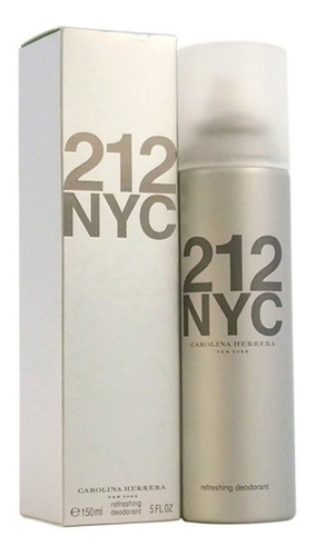 212 Nyc Carolina Herrera 150 Ml Desodorante Spray 