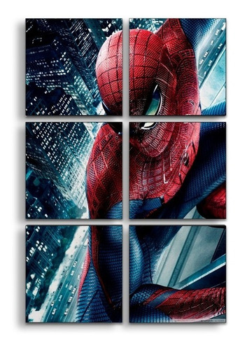 Cuadro Decorativo Moderno Spiderman Jd-0294 G