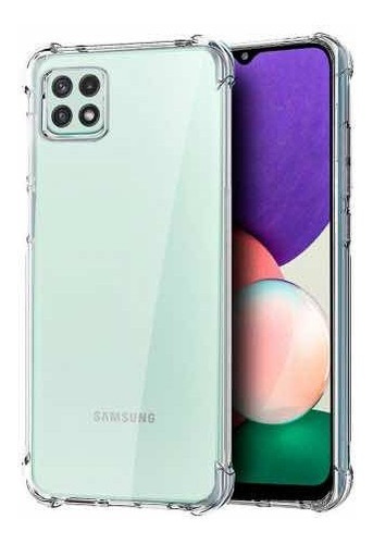 Imagen 3 de 7 de Funda Protector Transparente Samsung A22 5g Tpu Silicona