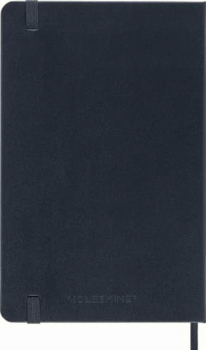 Moleskine Classic Dotted Paper Notebook, Hard Cover And Color Azul Zafiro
